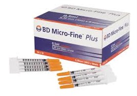 BD Micro-Fine 0,5 cc 100 adet enjektör